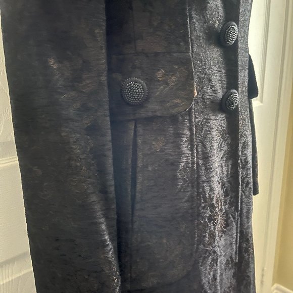 Nanette Lepore brocade fabric coat - size 6 - fitted - Picture 9 of 17
